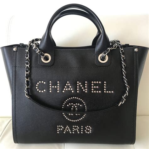 chanel in deauville chanel news|Chanel deauville tote for sale.